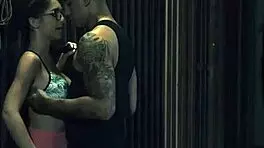 Guys make rough passes at honeymoon lady in glasses 😏