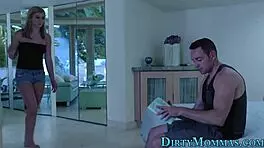 Busty stepmom railed by teen 18+