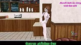 Marathi 3D Porn Girl Poses Sexily!