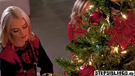 i shared my big cock with nasty stepsisters, they blowjob it good