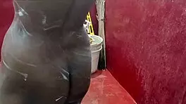 youranitha, that crazy indian wife bathing with her hot tits and ass exposed