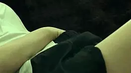 Eva de Dominici masturbates passionately