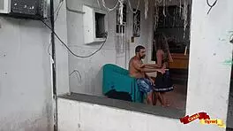 Minha enteada me faz a barba e me da o cuzinho