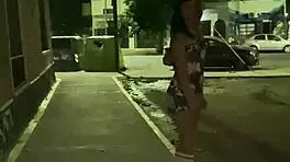 hey, this teen gets naked outdoors and at friends' place