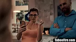 Young Blonde Cheerleader Pressured Into Threesome With Milf Coach And Hubby