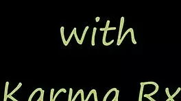 teen karma rx says, 'come over for some homemade assfucking with my big tits and monster cock'