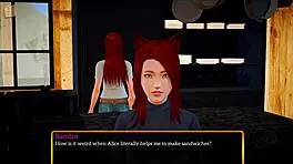 redhead teen says, 'welcome to my new family with big tits and ass'