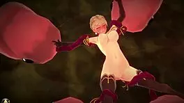 Princess Knight Gets Ruthless with Orc-Monster in 3D Hentai! 🔥