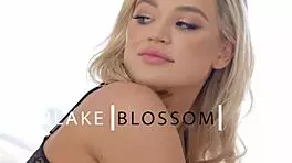 Blake blossom and lilly bell make taboo wishes come true with robby echo