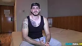 Teen 18+ Emo European Rides Bareback in Raw Casting Interview