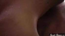 Teen Ebony Fucked Doggystyle by Stepdad