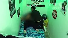 My neighbor sneaks out for a quick creampie