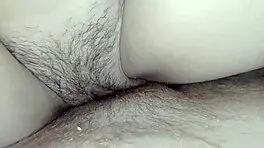 Condom play with Tinder girl ends in cum on tits