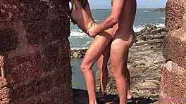 i gived teen sensual blowjob and fucked her public