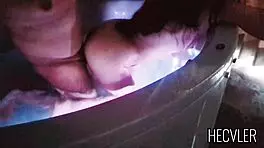 I got fucked in the jacuzzi at the new hotel, oh man