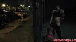 real stranded teen 18+ gets hardfucked in public, damn! 😳