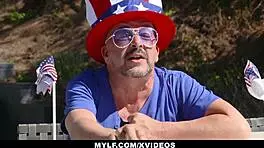 Stepfamily Threesome Fourth Of July Teen Stepsister Jennifer Jacobs And Milf Stepmom Ariella Ferrera Fuck New Stepbrother