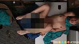 Arab Teen Caught Stealing