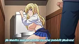 I love this hentai with teen cumshots, subtitled in spanish