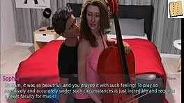 Is that wife playing erotic games with her mother-in-law?