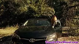 Petite Girl Receives Facial After Intense Scene