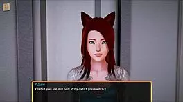 Introducing the redhead teen with small tits