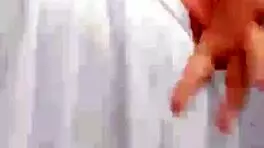 Latina's sexy striptease involves ripping clothes and showing tits and ass