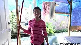 petite latina veronica rodriguez gets banged hard 😏