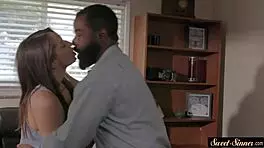 Slutty Stepteen 18+ Feels Intense Pleasure Banged by BBC