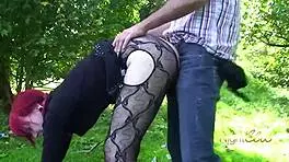 das geile fickloch von nebenan gets assfucked in public outdoor hardcore 😈