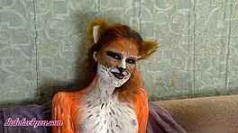 Fox went wild sucking deep before riding hard on top. She took a thick cumshot right in her mouth.