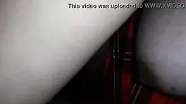 Cheating on hubby while he's passed out on the couch with quickie