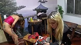 Ma Santos And Mila Falk's Intense Backstage Dirty Talk