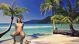 Wow! Curvy Girl Fucks Herself With Glass Dildo!