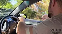 Widow lures three guys into haunted house for hardcore fucking