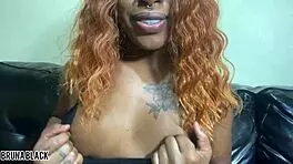 hints of a brunette teen touching her wet pussy