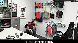 Tristan Summers Gave Officer Giovanni Francesco A Nice Fuck In The Office