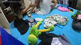 Mom Sets Up Teen 18+ Daughter For Her First Program! Big Ass Latina Getting Fetish Reality Action!