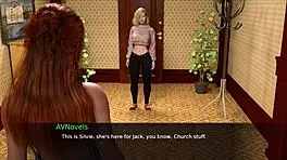 curvy teen in 3d cartoon nursing back to pleasure