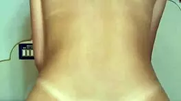 dani motta letting the guy fuck her ass until he cums inside