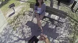 Young Amanda Souza Takes Two in Raw Anal Action