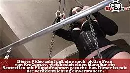 German Slut Bound to Orgasm