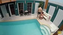 Cash turns dark-haired Anna Rose into a stranger's plaything