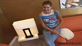 Two Young 18+ Sluts Subtly Enticed By Big Cock For Intense Fucking And Creampie