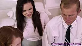 Mormon Amateur Gets Facial Cumshot