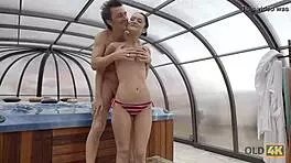 angie moon swallows old lover’s massive load