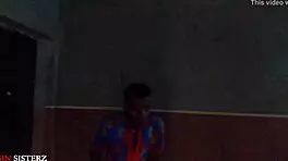 The old comedy man went and fucked his wife in the bathroom while her husband is in bed in the same room.