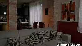 Old European Repairman Fucks Young Brunette Teen's Tight Pussy Hard - Anastasia Brokelyn