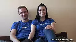 Shy izzy gets fucked, oh wow, she's so bent over and sexy 😍