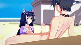 pecorine and karyl intense sex in 3d hentai